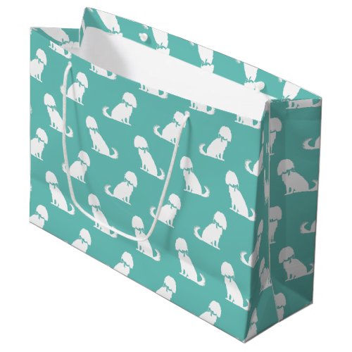 Cavalier King Charles Spaniel Dog Puppy Large Gift Bag