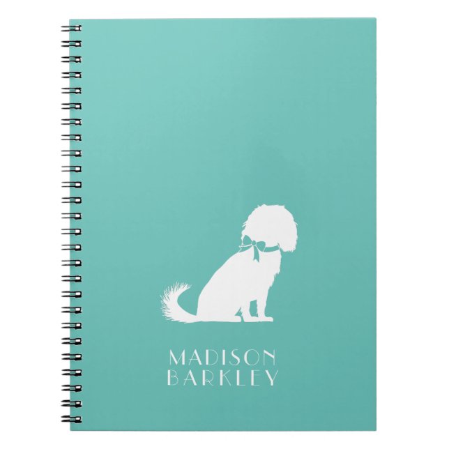 Cavalier King Charles Spaniel Dog Puppy Notebook (Front)