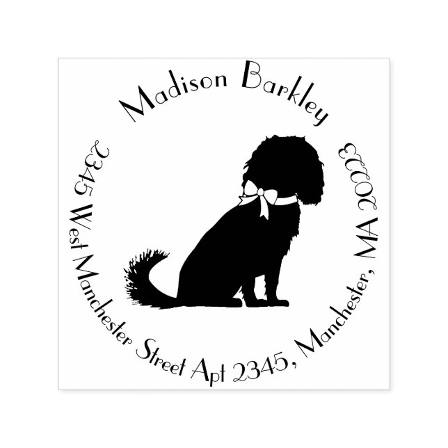 Cavalier King Charles Spaniel Dog Puppy Self-inking Stamp (Design)