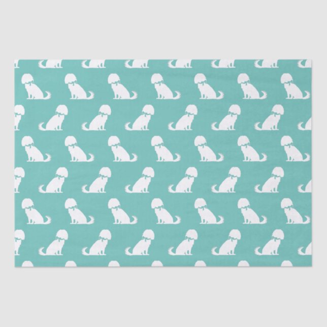 Cavalier King Charles Spaniel Dog Puppy Tissue Paper (Front)