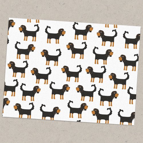 Cavalier King Charles Spaniel Dog Tissue Paper