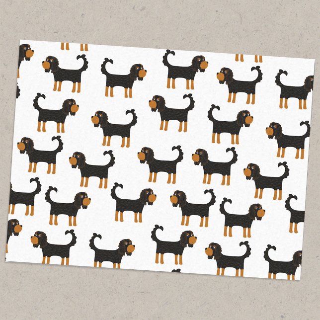 Cavalier King Charles Spaniel Dog Tissue Paper (Creator Uploaded)