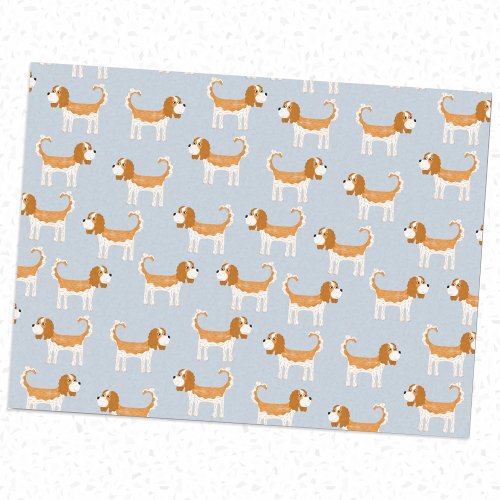 Cavalier King Charles Spaniel Dog Tissue Paper