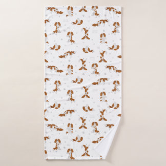 Cavalier King Charles Spaniel dog towel