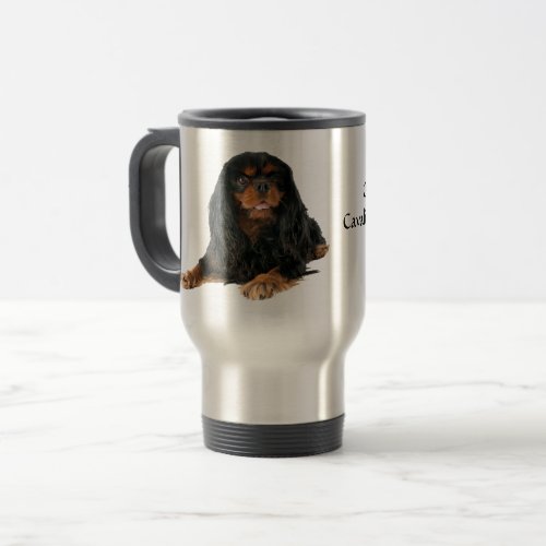 Cavalier King Charles Spaniel Dog Travel Mug