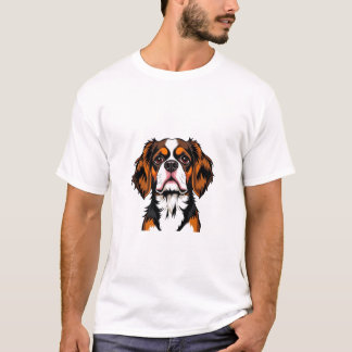 Cavalier King Charles Spaniel dog tshirt
