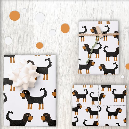 Cavalier King Charles Spaniel Dog Wrapping Paper Sheets