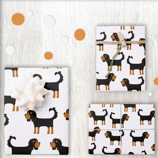 Cavalier King Charles Spaniel Dog Wrapping Paper Sheets (Creator Uploaded)