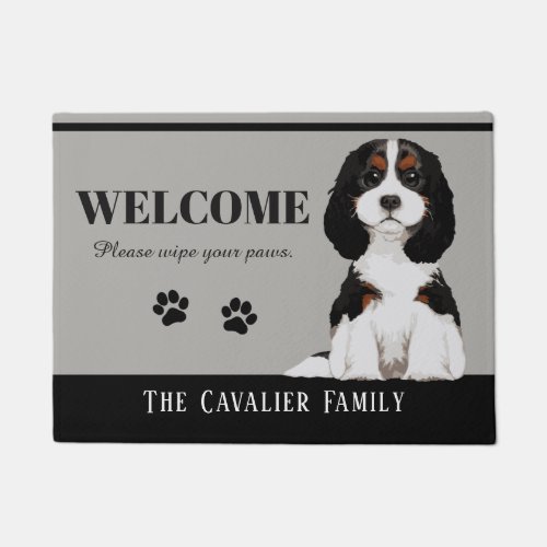 Cavalier King Charles Spaniel Doormat