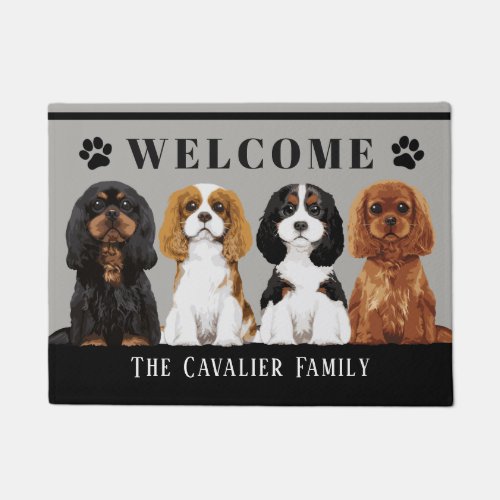 Cavalier King Charles Spaniel Doormat