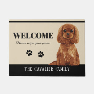 Cavalier King Charles Spaniel Doormat