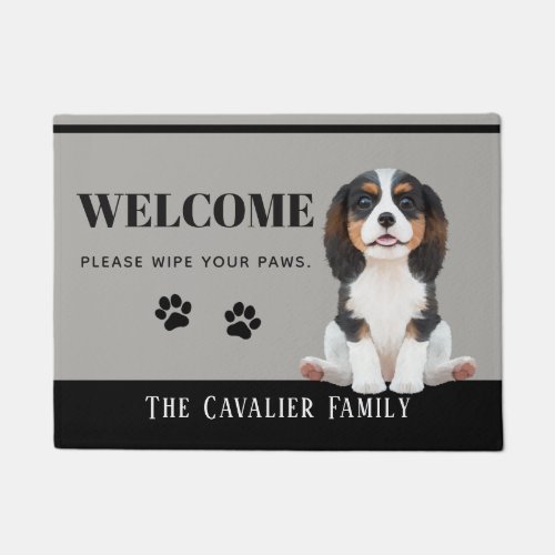 Cavalier King Charles Spaniel Doormat