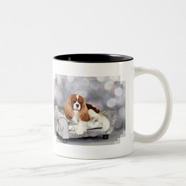 Cavalier King Charles Spaniel - Ethan Two-Tone Coffee Mug (Right)