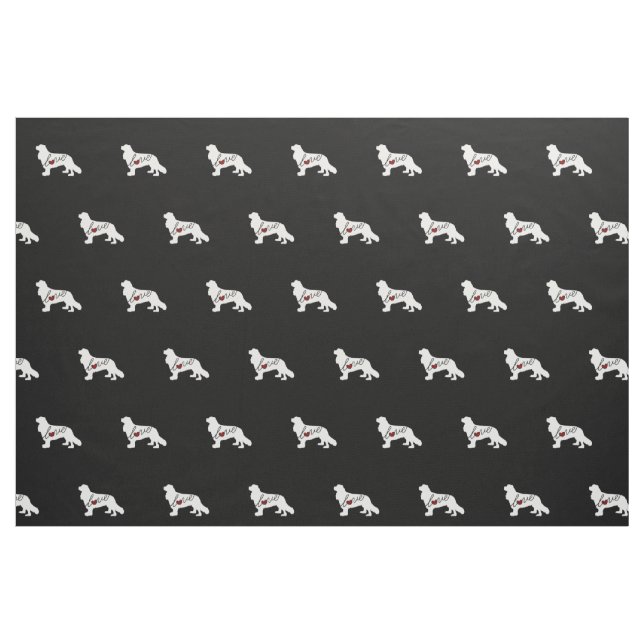 Cavalier King Charles Spaniel Fabric (Fat Quarter)