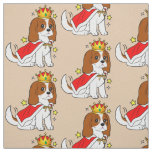 Cavalier King Charles Spaniel Fabric