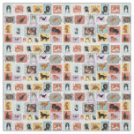 Cavalier King Charles Spaniel Fabric 