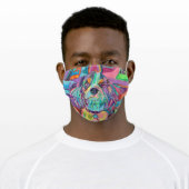 Cavalier King Charles Spaniel Face Mask (Worn)