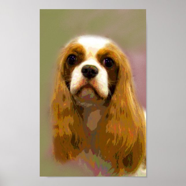 Cavalier King Charles Spaniel Fine Art Prints (Front)