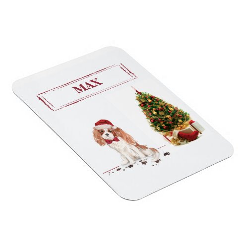 Cavalier King Charles Spaniel Funny Christmas Dog Magnet