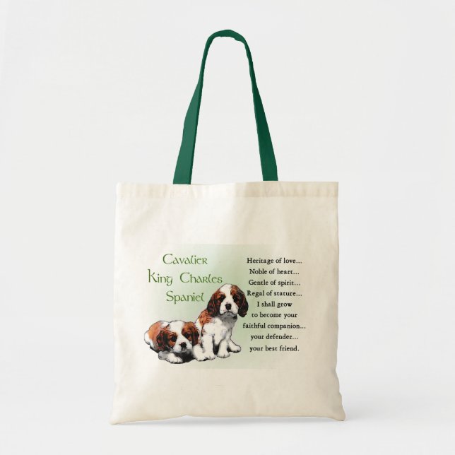 Cavalier King Charles Spaniel Gifts Tote Bag (Front)