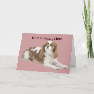 Cavalier King Charles Spaniel Greeting Card