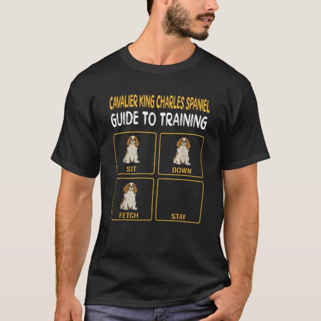Cavalier King Charles Spaniel Guide To Training Do T-Shirt (Front)