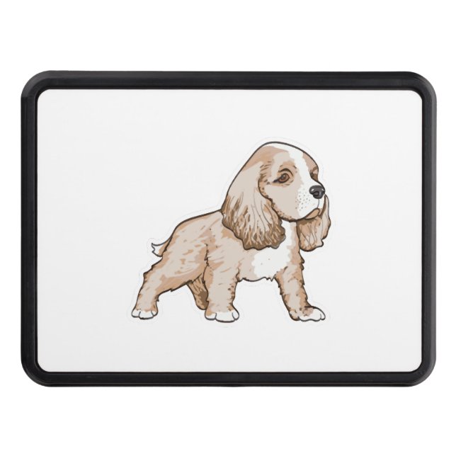Cavalier King Charles Spaniel Hitch Cover (Front)