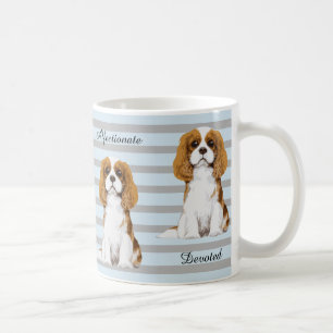 Cavalier King Charles Spaniel Illustrated Mug