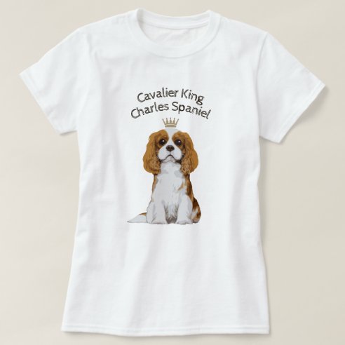 cavalier king charles spaniel t shirts