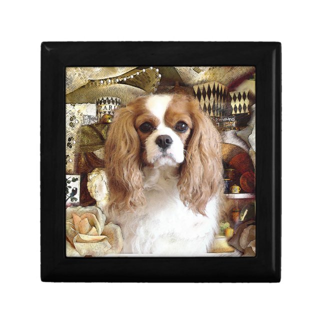 Cavalier King Charles Spaniel Jewelry Box (Front)