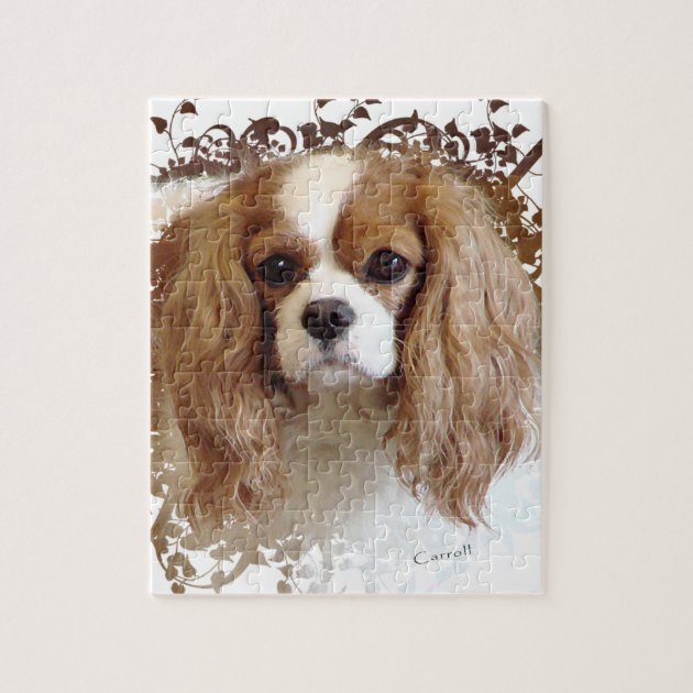 king charles cavalier jigsaw puzzle