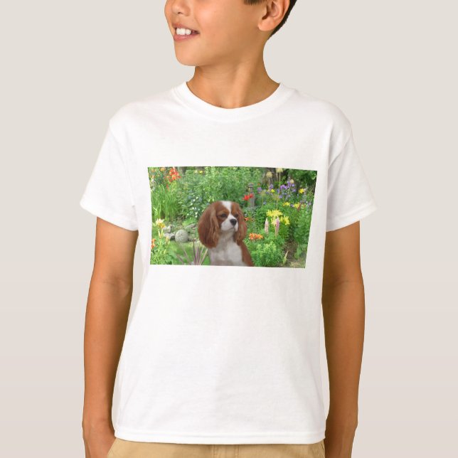 Cavalier King Charles Spaniel Kids T-Shirt (Front)