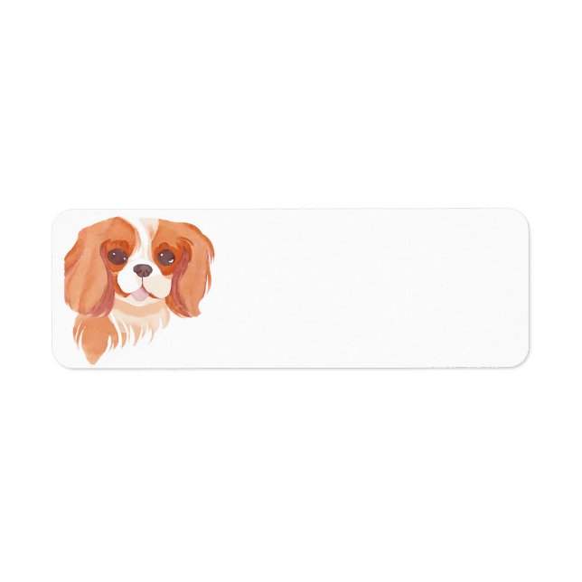 Cavalier King Charles Spaniel Label (Front)