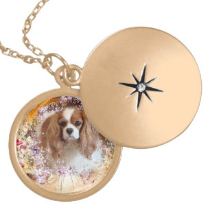 Cavalier King Charles Spaniel Locket Necklace