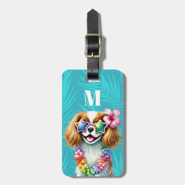Cavalier King Charles Spaniel Luggage Tags (Front Vertical)