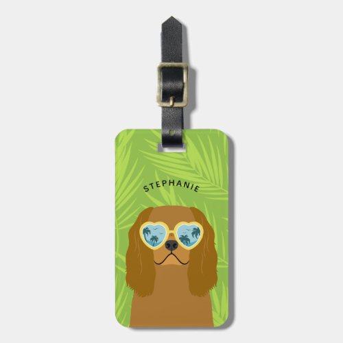 Cavalier King Charles Spaniel Luggage Tags