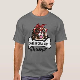 Cavalier King Charles Spaniel Mama Mothers Day Gif T-Shirt
