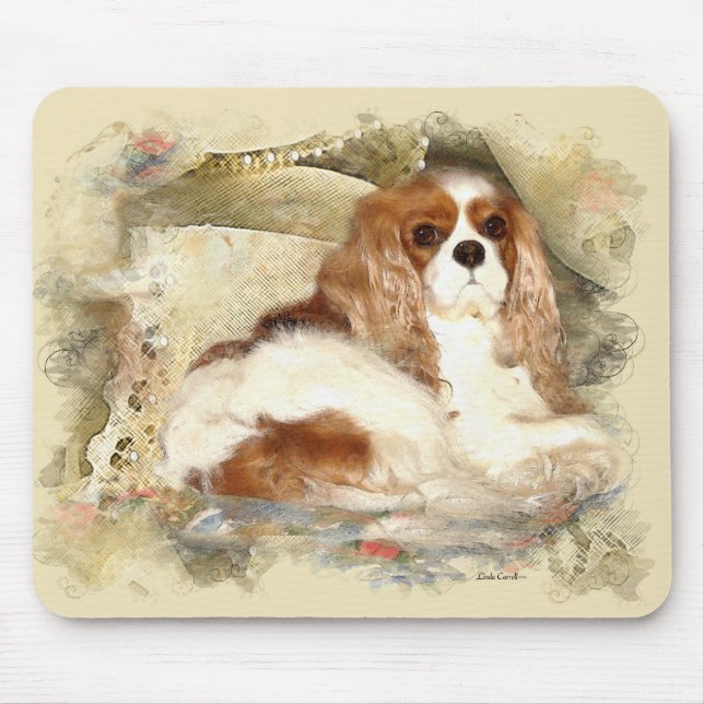 Cavalier King Charles Spaniel Mouse Pad (Front)