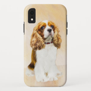 Cavalier King Charles Spaniel Original Painting iPhone XR Case