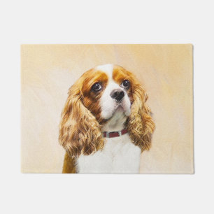 Cavalier King Charles Spaniel Original Painting Doormat