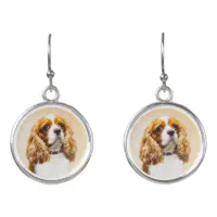 Cavalier king charles spaniel on sale earrings