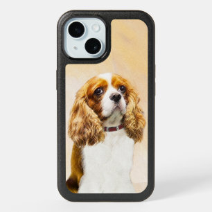 Cavalier King Charles Spaniel Original Painting iPhone 15 Case