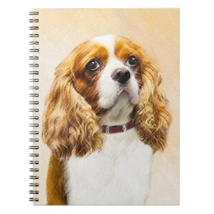 Cavalier King Charles Spaniel Original Painting Notebook