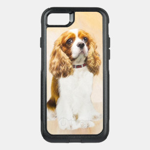 Cavalier King Charles Spaniel Original Painting OtterBox Commuter iPhone SE/8/7 Case