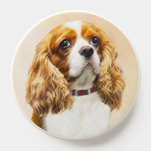 Cavalier King Charles Spaniel Original Painting PopSocket