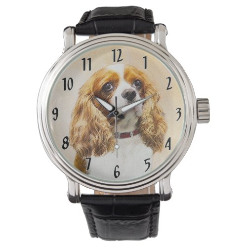 Cavalier King Charles Spaniel Original Painting Watch