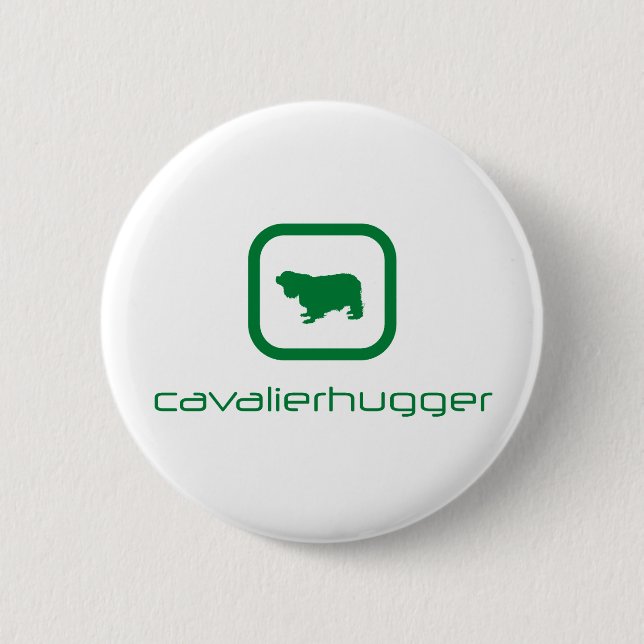 Cavalier King Charles Spaniel Pinback Button (Front)