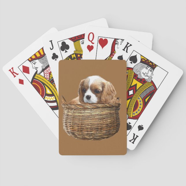 Cavalier King Charles Spaniel Poker Cards (Back)
