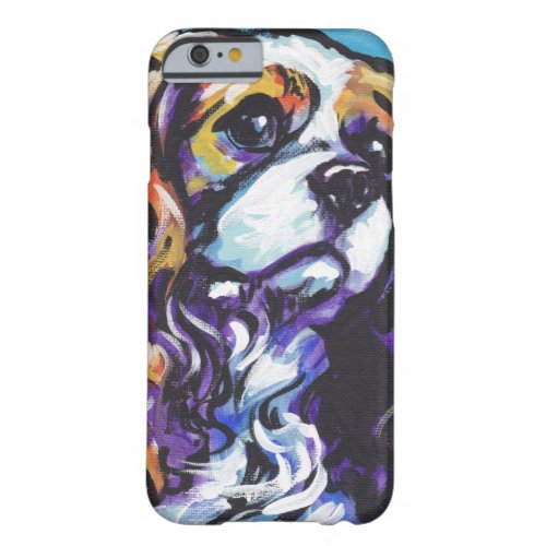 Cavalier King Charles Spaniel Pop Art iPhone 6 cas Barely There iPhone 6 Case