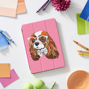 Cavalier King Charles Spaniel Portrait iPad Pro Cover